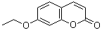 structure of CAS# 31005-02-4, 7-Ethoxy-2H-1-benzopyran-2-one