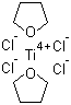 structure of CAS# 31011-57-1, 双(四氢呋喃)四氯钛