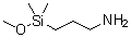 structure of CAS# 31024-26-7, (3-Aminopropyl)dimethylmethoxysilane