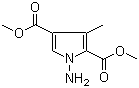structure of CAS# 310431-26-6, 1-氨基-3-甲基吡咯-2,4-二羧酸二甲酯