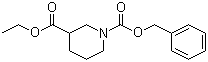 structure of CAS# 310454-53-6, 哌啶-1,3-二甲酸 1-苄酯 3-乙酯