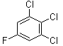 CAS # 3107-21-9, 1,2,3-Trichloro-5-fluorobenzene, 3,4,5-Trichlorofluorobenzene