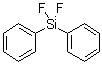 structure of CAS# 312-40-3, 二氟二苯基硅烷
