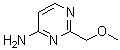 structure of CAS# 3122-85-8, 2-(甲氧基甲基)-4-嘧啶胺