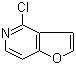 structure of CAS# 31270-80-1, 4-氯呋喃并[3,2-c]吡啶