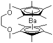 structure of CAS# 312739-90-5, 双(五甲基环戊二烯)钡二甲氧基乙烷加合物