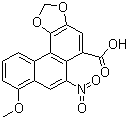 CAS # 313-67-7, Aristolochic acid, 8-Methoxy-3,4-methylenedioxy-10-nitrophenanthrene-1-carboxylic acid
