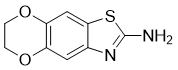 structure of CAS# 313223-82-4, 6,7-Dihydro[1,4]dioxino[2,3-f][1,3]benzothiazol-2-amine