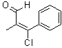 CAS # 31357-82-1, (2E)-3-Chloro-2-methyl-3-phenyl-2-propenal, (E)-beta-Chloro-alpha-methylcinnamaldehyde