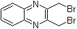 structure of CAS# 3138-86-1, 2,3-Bis(bromomethyl)quinoxaline