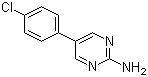 CAS # 31408-28-3, [5-(4-Chlorophenyl)pyrimidin-2-yl]amine, 2-Amino-5-(p-chlorophenyl)pyrimidine