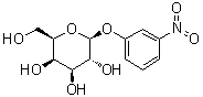 structure of CAS# 3150-25-2, 3-硝基苯基 beta-D-吡喃半乳糖苷
