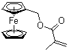 structure of CAS# 31566-61-7, 二茂铁甲醇异丁烯酸酯