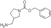 structure of CAS# 315717-77-2, 3-氨基甲基吡咯烷-1-甲酸苄酯