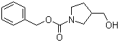 structure of CAS# 315718-05-9, 1-Cbz-3-羟甲基吡咯烷