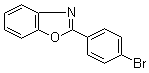 CAS # 3164-13-4, 2-(4-Bromophenyl)benzoxazole, 2-(p-Bromophenyl)benzoxazole, 2-(4-Bromophenyl)-1,3-benzoxazole