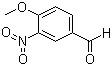 CAS # 31680-08-7, 4-Methoxy-3-nitrobenzaldehyde, 3-Nitro-p-anisaldehyde