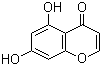 CAS # 31721-94-5, 5,7-Dihydroxy-4-chromone, 5,7-Dihydroxychromen-4-one, 5,7-Dihydroxy-4H-1-benzopyran-4-one
