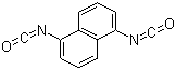 CAS # 3173-72-6, 1,5-Naphthalene diisocyanate, 1,5-Naphthalenediisocyanate, 1,5-Diisocyanato naphthalene