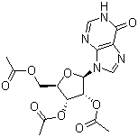 CAS 登录号：3181-38-2, 2',3',5'-三乙酰肌苷