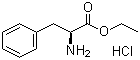 CAS # 3182-93-2, Ethyl L-phenylalaninate hydrochloride, L-Phenylalanine ethyl ester hydrochloride, Ethyl 2-amino-3-phenylpropanoate hydrochloride