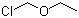 Chloromethyl ethyl ether molecular structure (CAS 3188-13-4)