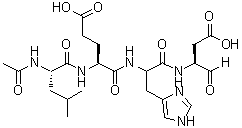 CAS # 319494-38-7, N-Acetyl-L-leucyl-L-alpha-glutamyl-N-[(1S)-2-carboxy-1-formylethyl]-L-histidinamide