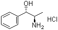 CAS # 3198-15-0, 1R,2S-(-)-Norephedrine hydrochloride, [R-(R*,S*)]-alpha-(1-Aminoethyl)benzyl alcohol hydrochloride