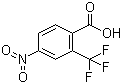 CAS # 320-37-6, 4-Nitro-2-(trifluoromethyl)benzoic acid
