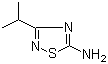 structure of CAS# 32039-21-7, 5-氨基-3-异丙基-1,2,4-噻二唑