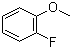 2-Fluoroanisole molecular structure (CAS 321-28-8)