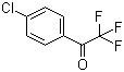 4'-Chloro-2,2,2-trifluoroacetophenone molecular structure (CAS 321-37-9)