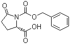 structure of CAS# 32159-21-0, (S)-1-(Benzyloxycarbonyl)-5-oxopyrrolidine-2-carboxylic acid