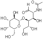 CAS # 32181-59-2, N-Acetyllactosamine, O-beta-D-Galactopyranosyl-(1&rarr;4)-2-deoxy-2-acetamido-D-glucose