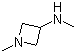 structure of CAS# 321890-38-4, N-甲基-1-甲基氮杂环丁-3-胺