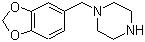 structure of CAS# 32231-06-4, 1-Piperonylpiperazine