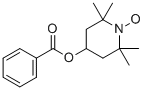structure of CAS# 3225-26-1, 4-苯甲酰氧基-四甲基哌啶氧化物苯甲酸酯