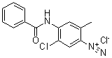 Fast Red Violet LB Salt molecular structure (CAS 32348-81-5)
