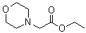 CAS # 3235-82-3, 4-Morpholineacetic acid ethyl ester, Ethyl 4-morpholineacetate, Ethyl morpholinoacetate, Morpholin-4-ylacetic acid ethyl ester
