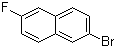 2-Bromo-6-fluoronaphthalene molecular structure (CAS 324-41-4)