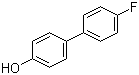 CAS # 324-94-7, 4-Hydroxy-4'-fluorobiphenyl, 4-(4'-Fluorophenyl)phenol, 4'-Fluoro[1,1'-biphenyl]-4-ol