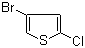 4-Bromo-2-chlorothiophene molecular structure (CAS 32431-93-9)