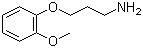 CAS # 3245-88-3, 3-(2-Methoxyphenoxy)propylamine, 3-(2-Methoxyphenoxy)-1-propanamine
