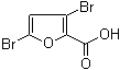structure of CAS# 32460-08-5, 3,5-二溴-2-呋喃羧酸