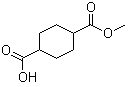 CAS # 32529-79-6, 1,4-Cyclohexanedicarboxylic acid monomethyl ester