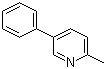 2-Methyl-5-phenylpyridine molecular structure (CAS 3256-88-0)