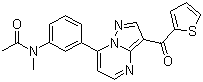 structure of CAS# 325715-02-4, 茚地普隆