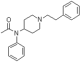 structure of CAS# 3258-84-2, Acetylfentanyl
