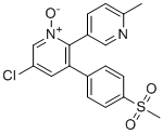CAS # 325855-71-8, Etoricoxib N-Oxide, 5-chloro-6'-methyl-3-(4-(methylsulfonyl)phenyl)-[2,3'-bipyridine] 1-oxide