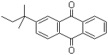 structure of CAS# 32588-54-8, 2-叔戊基蒽醌